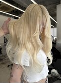 抜きっぱなしブロンド/ハイトーンカラー