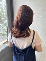 オリガミ トイロ(ORIGAMI TOIRO) 透明感オレンジ×ミディアム