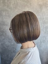 ウィート(wheat)&nbsp;ミニボブ×グレージュカラー