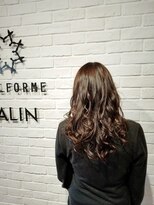 ヘア スパ ビューティー エールフォルム(HAIR SPA BEAUTY YELLFORME) コテ巻き　ロング