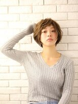 ヘアリゾート粋 ウナム 新宿東口店(enam)&nbsp;ふんわりラフなカジュアルショート