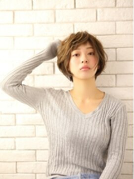 ヘアリゾート粋 ウナム 新宿東口店(enam) ふんわりラフなカジュアルショート
