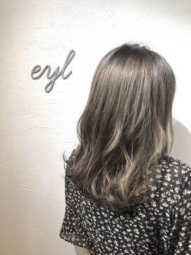 エイル 西梅田(eyl) 愛されベージュゆるふわスタイル