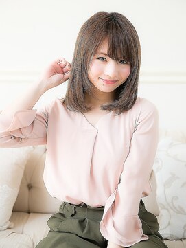 オーブ ヘアー ブランコ 久米川店(AUBE HAIR Blanco) ワンカールが可愛い♪ボブ