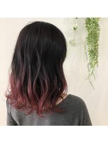 ネオヘアー 京成曳舟店(NEO Hair)&nbsp;グラデーションピンク×カジュアルミディ