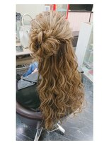 エヌエービー 池袋店(N.A.B.)&nbsp;ハーフアップ