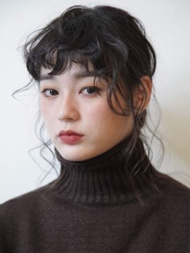 モニカ 茶屋町(MONICA) ルーズなお団子アレンジ ◎