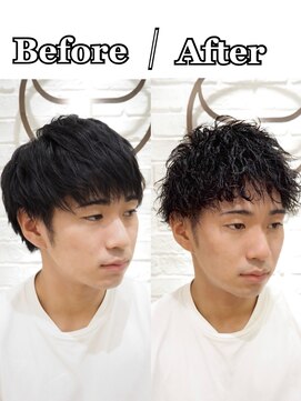 ヨシザワインク プレミアム 横浜 桜木町店(YOSHIZAWA Inc. PREMIUM) 【ヨシザワ横浜】ビフォーアフター波打ちスパイラルショート