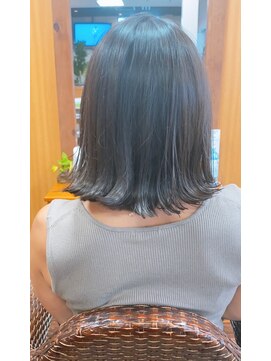 ヘアーメイク スペーストライブ(hairmake SPACETRIBE) 切りっぱなしボブ