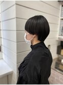 マッシュ/10代/20代/30代/黒髪