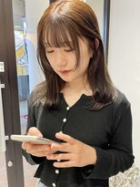 ラミエバイメルト 下北沢(lamie by melt)&nbsp;毛利/小顔顔まわり モテもみあげ ブラウンベージュ オリーブ