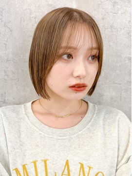 ロンドホットリップ 立川(Lond hot lip) 【Nanatsu】ミニボブ/ボブ/立川/髪質改善