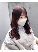 ★小顔黒髪クラゲヘアーオリーブグレーココアベージュ髪質改善★