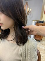 ネオリーブアイム 横浜西口店(Neolive aim)&nbsp;顔まわりレイヤー　シアーベージュ＊横浜