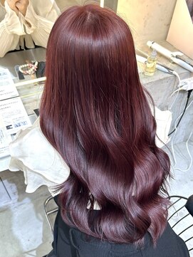 ロンド 表参道店(Lond) ブリーチ ダブルカラー 表参道 美髪 ピンク ラベンダー