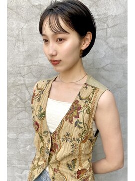 アナログ(ANALOGUE) 【ANALOGUE】黒髪サマーショート