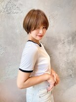 ロンドローズ 名古屋(Lond damaskRose)&nbsp;顔周り ボブ 韓国 レイヤー ダブルカラー 名駅 リタッチ833