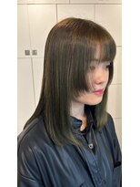 シアン 橋本店(Shian)&nbsp;レイヤーカット×オリーブグレージュ