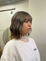 ニール 名古屋 伏見 丸の内(NEELU)&nbsp;【Neelu_scuro_conoka】1ブリーチ透明感グレージュ