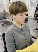 【Owll】石田学史オリーブカラー20代30代40代刈り上げマッシュ