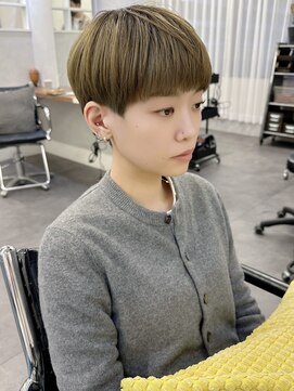 オウル(Owll) 【Owll】石田学史オリーブカラー20代30代40代刈り上げマッシュ