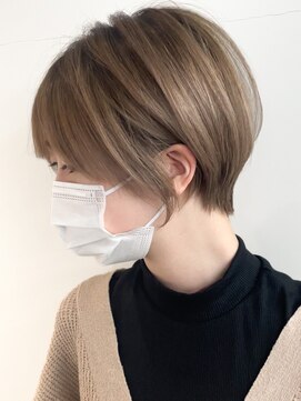 ボーテコンシェル 錦糸町(beaute concier) ミルクティーベージュダブルカラーインナーカラーケアブリーチ