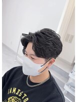 アビー ランシェル(ABEY LENCIEL)&nbsp;フェザーパーマ/センターパート