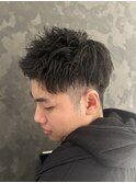 アップバングスタイル