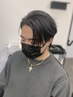 【村松指名限定】メンズカット+縮毛矯正