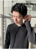 スパイキーショート×癖毛パーマ