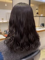 アメリ バイ アピッシュ(Amelie by apish) コテ巻き風パーマ上から少しゆるめ　新デジタルパーマ