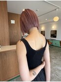 ハイトーンピンク ボブ|10代20代30代金沢