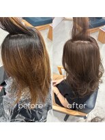 チーク(CHiiK)&nbsp;白髪ぼかしベージュ（ハイライト履歴あり）