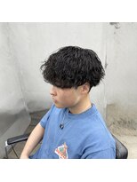 シード(SEED)&nbsp;緩め波巻きパーマ　メンズサロン　メンズカット