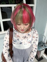 イースブルー(Y's Blue) HOT PINK × GREEN