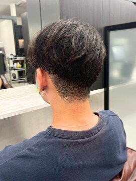 ソレイユ バイ アルフレッド(SOLEIL by alfRed) ナチュラル 刈り上げマッシュ 黒髪