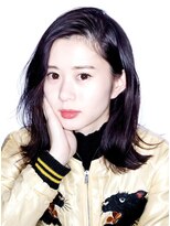 ヘアーサロン 6(hair salon) セミウェット×ダークラベンダー×ヴェールカラー#光透ける