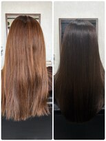 アンフィニ 延岡(Anfini)&nbsp;髪質改善before/after