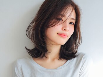 ビューティシモ 川越(Beautissimo)の写真/【本川越駅徒歩3分】丸顔/面長/ベース型など骨格やお顔の形に合わせた顔周りカットが人気の川越美容室/埼玉