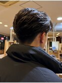毛流れセンターパート