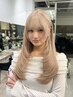【5月6月限定艶髪叶える】顔周りカット+ブリーチ+カラー ¥29400→24200