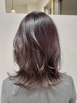 ランガリ ヘアアンドスパ(Rangali Hair&Spa)&nbsp;【別府 ランガリ】バイオレットブラウン/レイヤーカット