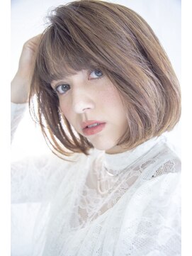 ラフヘアーアンドライフ 所沢東口店(LAF Hair&Life) 美シルエットのハイライト&ボブ