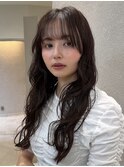 セミロングパーマ/デジタルパーマ/髪質改善パーマ 太田 英寿