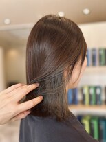 スーリール 戸畑店(Sourire)&nbsp;外ハネボブ、オリーブベージュ