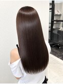 【Salon de feel】イノアオイルカラー グレージュ ロング