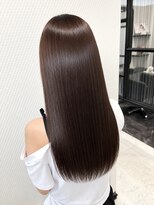 サロンドフィール 永山店(Salon de feel) 【Salon de feel】イノアオイルカラー グレージュ ロング