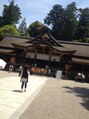 ヘアープロデュース フラックス(HAIR PRODUCE flux) 奈良の大神神社よく思いつきで、行ってしまうんです・・。