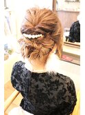 お呼ばれ☆ヘアアレンジ