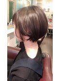 大人の前下がり・ナチュラルボブ・◎30代40代50代60代